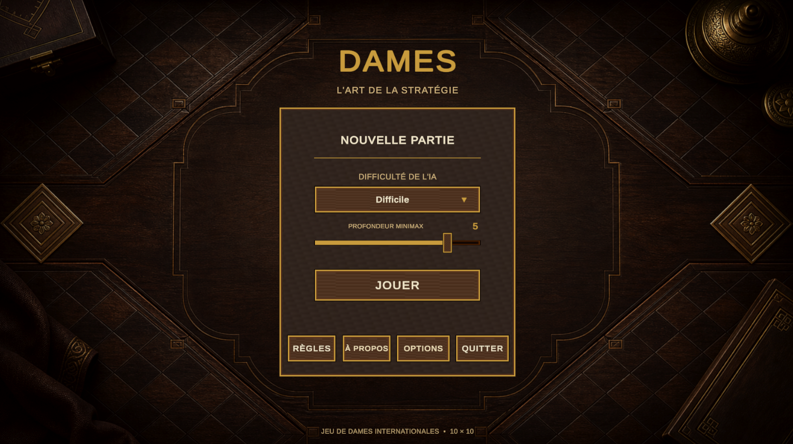 Capture d'écran 3 du jeu Dames