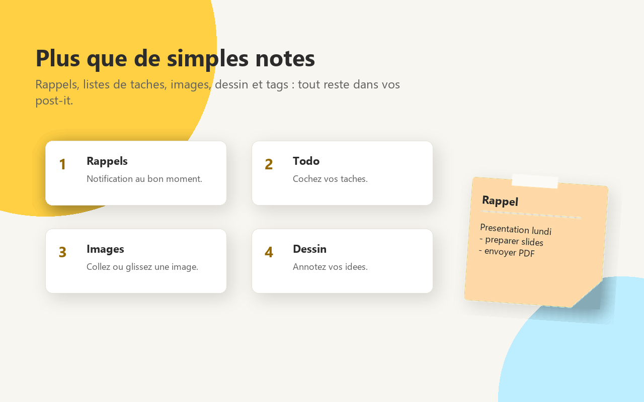 Rappels, todo et images