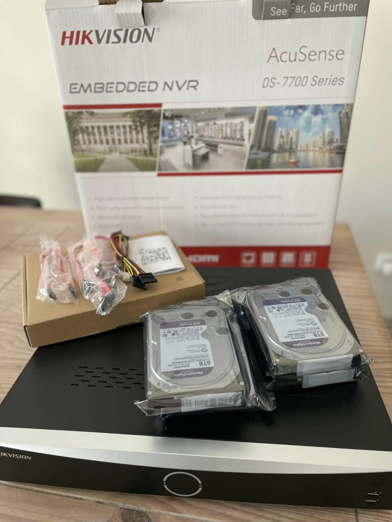 Préparation, paramétrage et mise en service d’un système de vidéosurveillance IP (NVR & caméras)