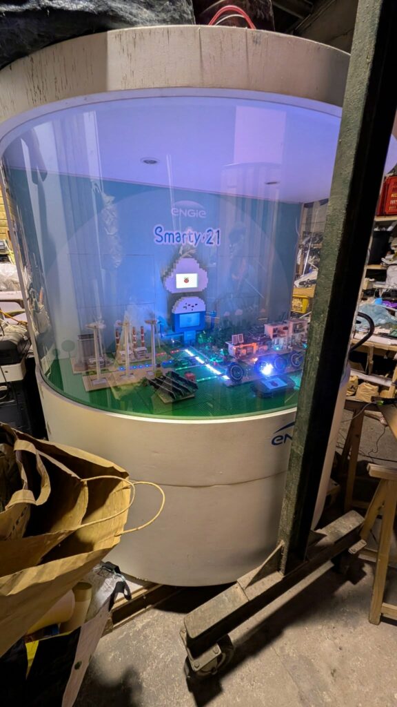 Remise en état et réactivation d’une maquette interactive ENGIE – Smarty21 (COP21)